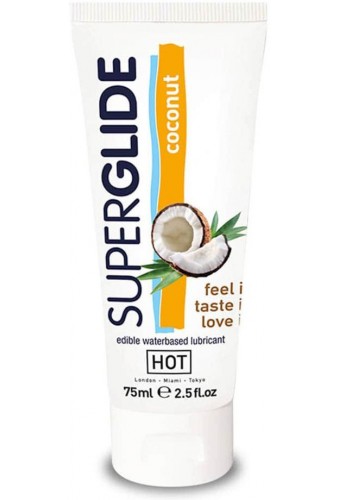 Lubrifiant Comestible 75mL Goût Coco 