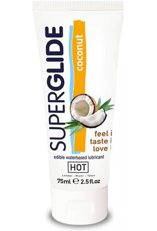 Lubrifiant Comestible 75mL Goût Coco 
