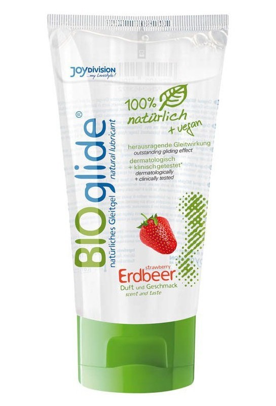 Lubrifiant Bio Arome fraise 80mL 