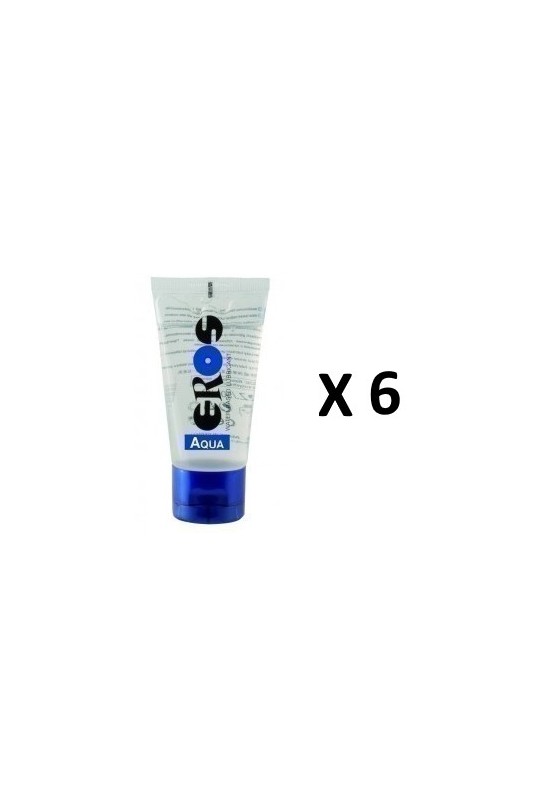 Eros Aqua Lube 50mL x6 