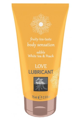 Lubrifiant comestible Thé et Peche 75mL 