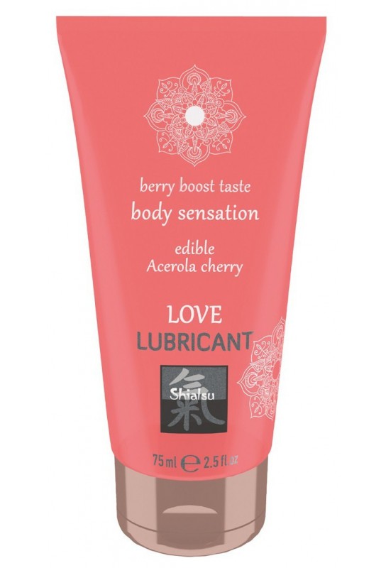 Lubrifiant comestible Acerola et Cerise 75mL 