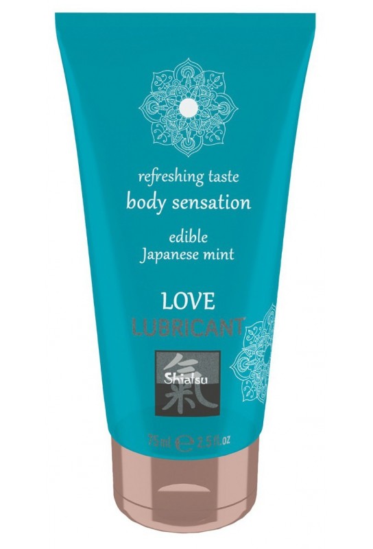 Lubrifiant comestible Menthe 75mL 