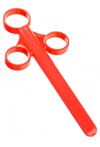 Injecteur de lubrifiant Shooter 10mL Rouge - Insertion 10 x 1.5cm 