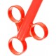 Injecteur de lubrifiant Shooter 10mL Rouge - Insertion 10 x 1.5cm 