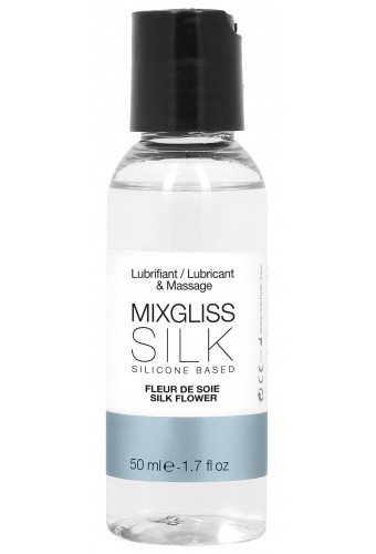 Lubrifiant silicone MixGliss Silk - Fleur de soie 50ml 