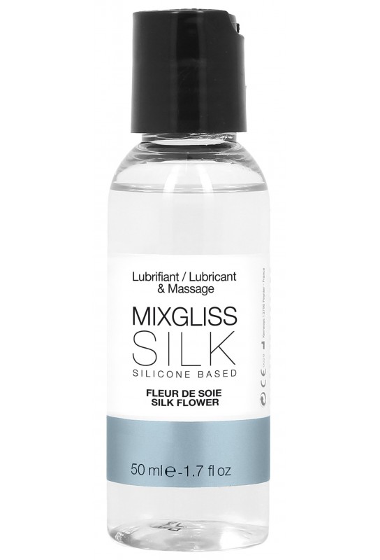Lubrifiant silicone MixGliss Silk - Fleur de soie 50ml 