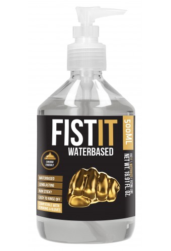 Lubrifiant Eau Fist It - Bouteille Pompe 500ml 