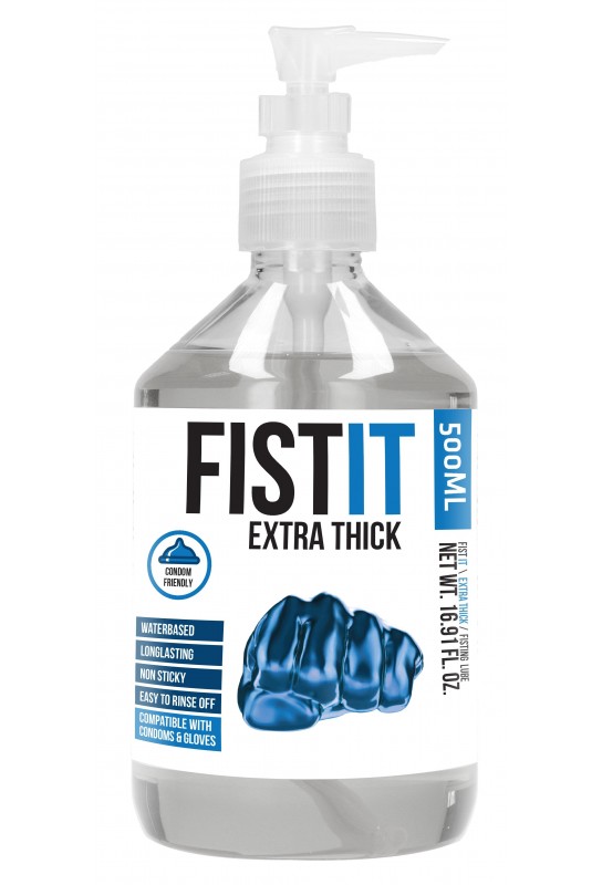 Lubrifiant Eau Fist It Extra Thick - Bouteille Pompe 500ml 