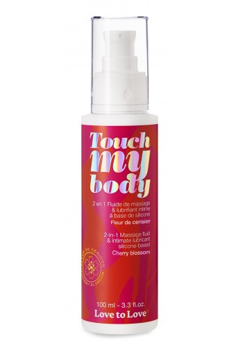 Lubrifiant Silicone TOUCH MY BODY Fleur de Cerisier 100ml 