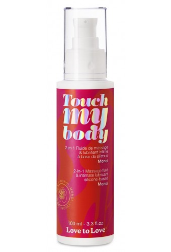 Lubrifiant Silicone Touche My Body Monoï 100ml 