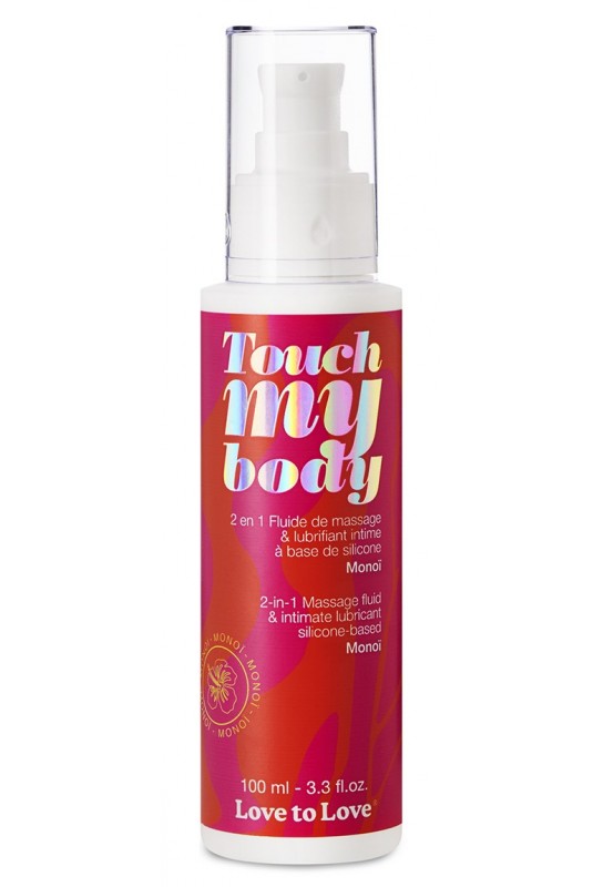 Lubrifiant Silicone Touche My Body Monoï 100ml 