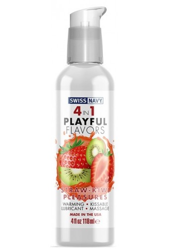 Lubrifiant comestible Playful Fraise-Kiwi 118ml 