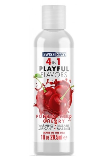 Lubrifiant comestible Playful Cerise 29.5ml 