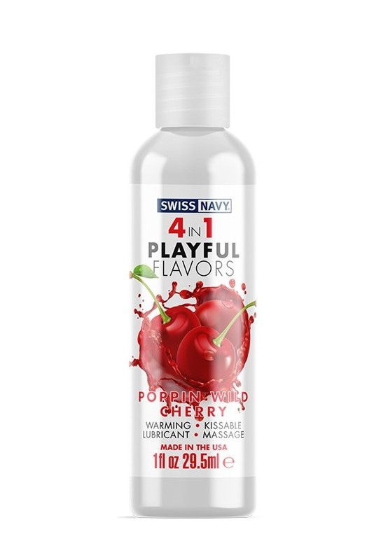 Lubrifiant comestible Playful Cerise 29.5ml 