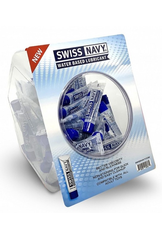 Bowl à dosettes de Lubrifiant Swiss Navy 10ml x 50 