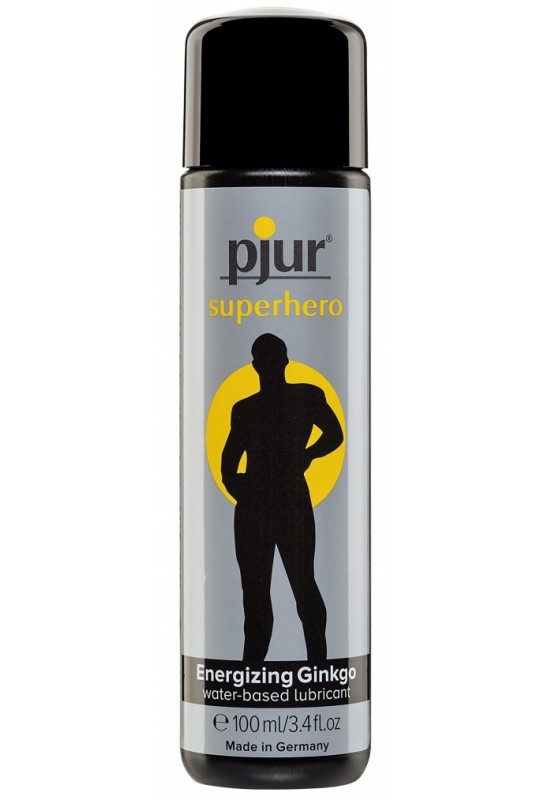 Lubrifiant énergisant SuperHero Pjur 100ml 
