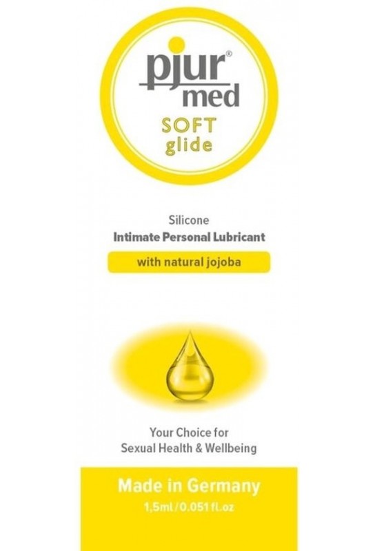 Dosette Lubrifiant Silicone Soft Glide Pjur 1.5ml 