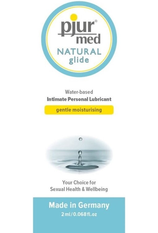 Dosette Lubrifiant Eau Natural Glide Pjur 2ml 