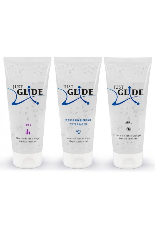 Pack Lubrifiant Eau Just Glide 200ml x3 