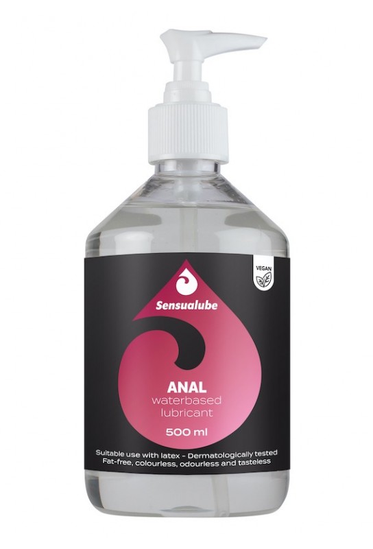 Lubrifiant à base d'eau Sensualube Anal 500ml 