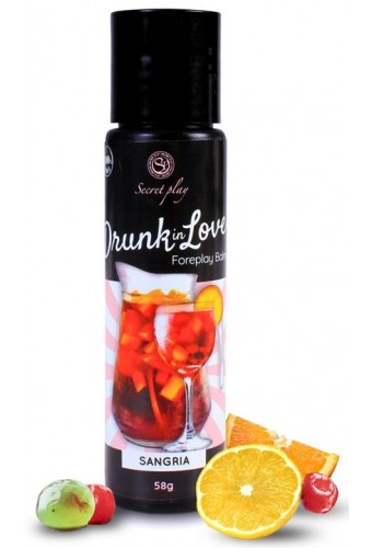 Lubrifiant Comestible Drunk In Love Sangria 60ml 