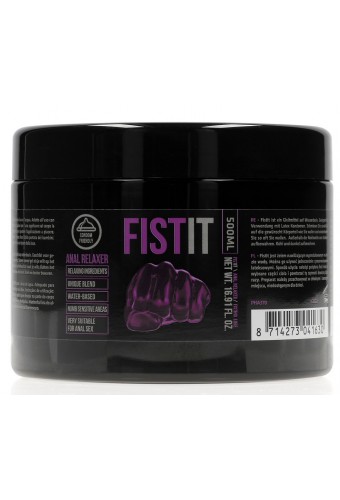 Crème relaxante Anal Relaxer 500 ml - Pot noir 