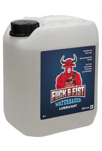 Bidon Lubrifiant Fuck & Fist Water 5 Litres 
