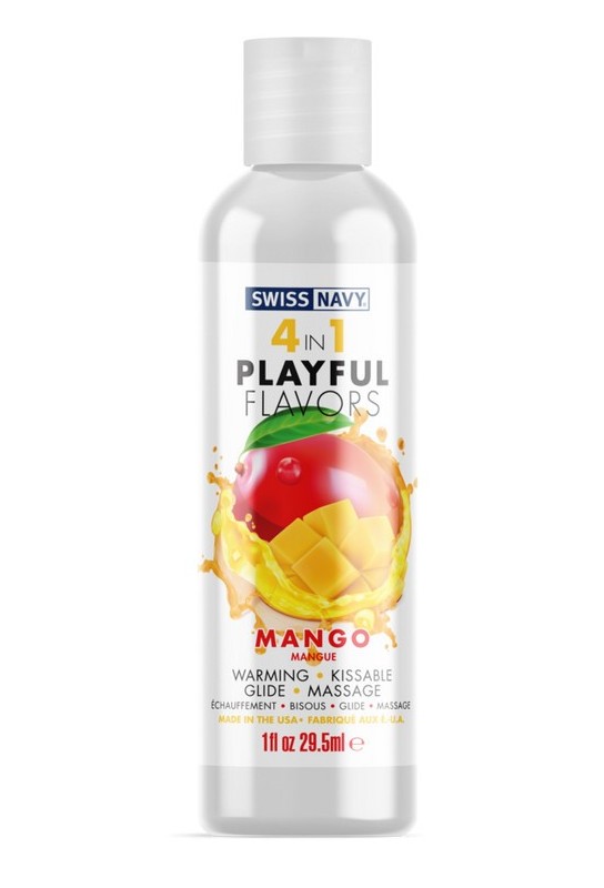Lubrifiant 4 en 1 Playful Flavors 29.5ml Mangue 