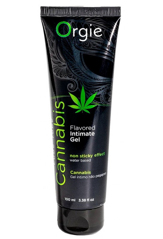 Lubrifiant Eau aromatisé Cannabis Orgie 100 ml 
