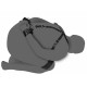 Mainteneur de position Body Harness Sangles et Menottes 