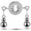 Ballstretcher avec Pics et Poids Tartaros 538g