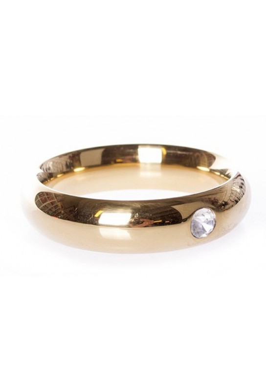 Cockring Round Gold 