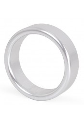 Cockring en aluminium Circle 15mm Argenté