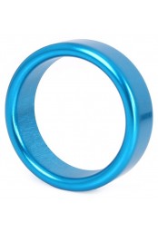 Cockring en aluminium Circle 15mm Bleu