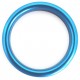Cockring en aluminium Circle 15mm Bleu 