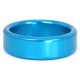 Cockring en aluminium Circle 15mm Bleu 