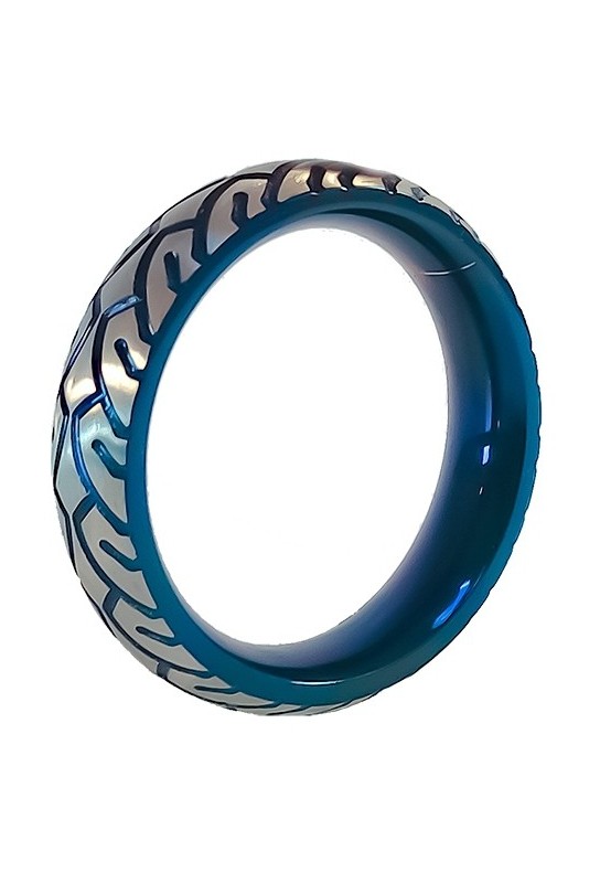 Cockring en métal Blue Racer 