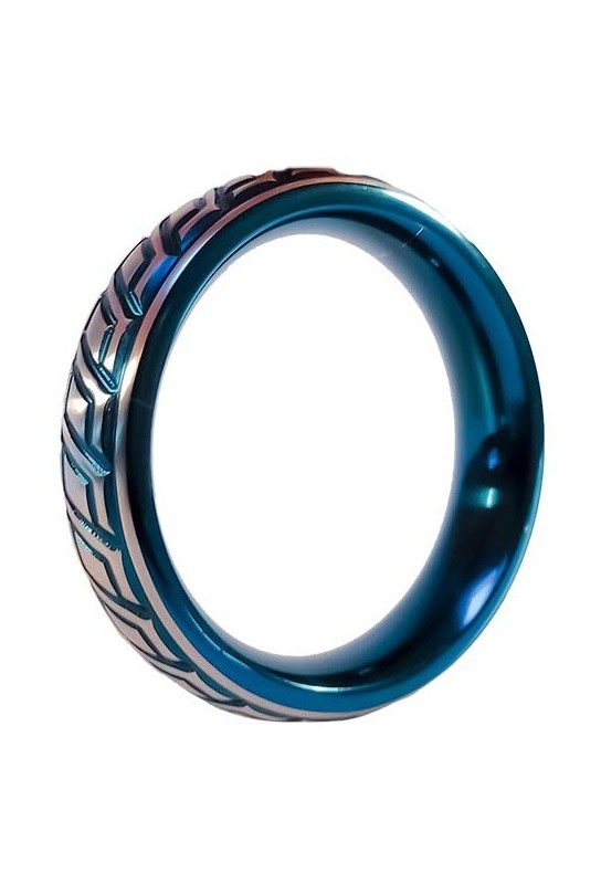 Cockring en métal Blue Wave 