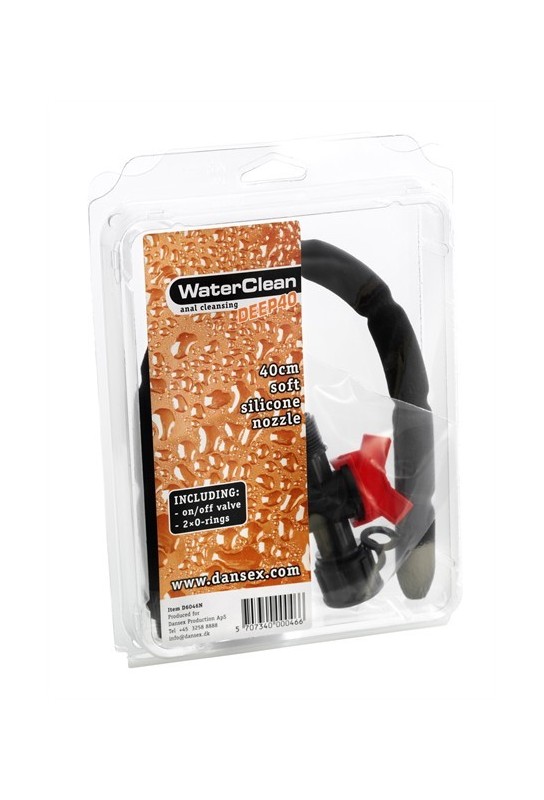 Tuyau de Douche Anale Silicone 40 x 2cm 