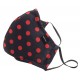 Masque Filtrant C95 MAJOR GENERAL MICHELINHO Noir et Rouge 