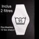 Masque Filtrant C95 MAJOR GENERAL MICHELINHO Noir et Rouge 
