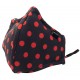 Masque Filtrant C95 MAJOR GENERAL MICHELINHO Noir et Rouge 