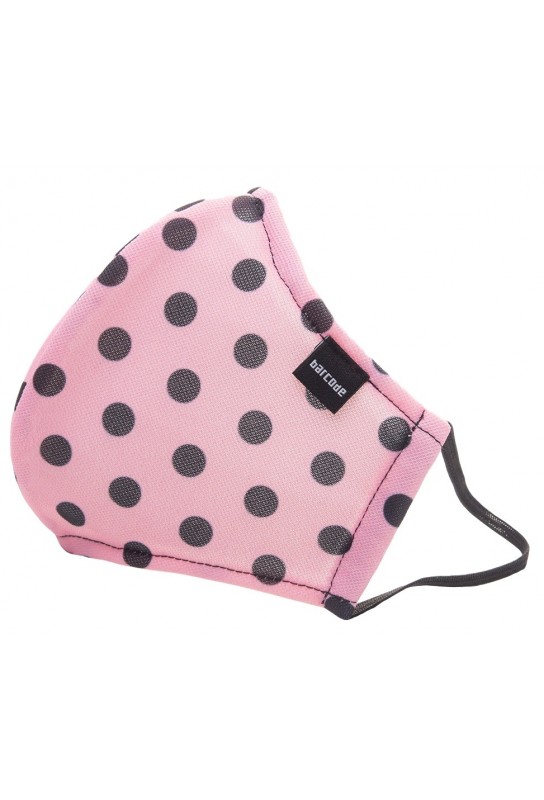 Masque Filtrant C95 MAJOR GENERAL MICHELINHO Rose et Noir 