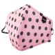 Masque Filtrant C95 MAJOR GENERAL MICHELINHO Rose et Noir 