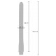 Embout de lavement Silicone The Streamer 23 x 2cm 