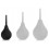 Poire anale Bulb Douche 89 ml Noire