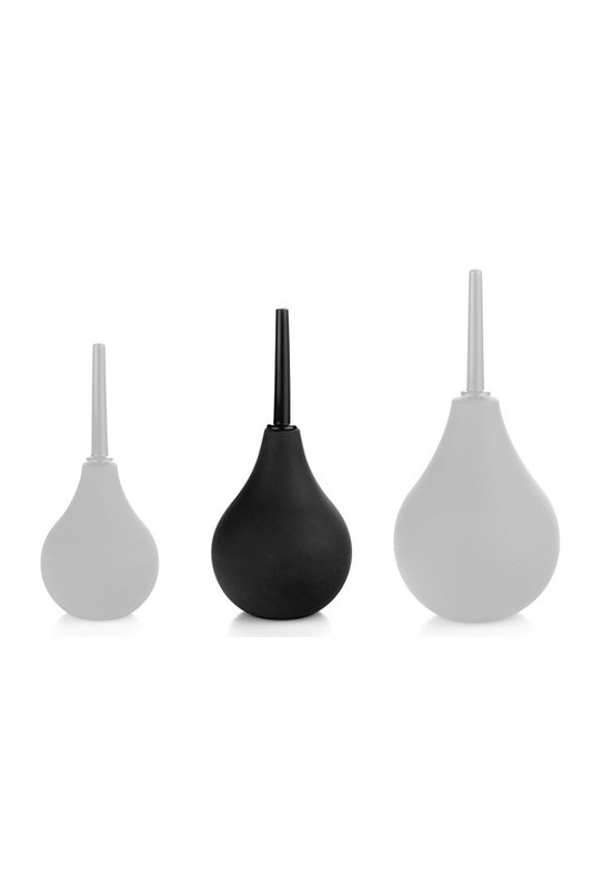 Poire anale Bulb Douche 160 ml Noire 