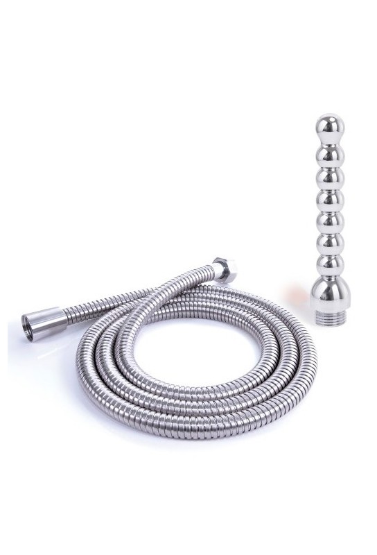 Tuyau de lavement avec embout Ribbedsly 10 x 1.8cm 