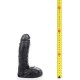 Gode Cesar Hung System 15 x 5 cm Noir 